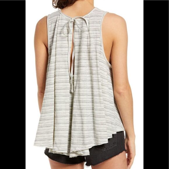 Free people hig/ low  cotton tank size M, NWT - Picture 2 of 9
